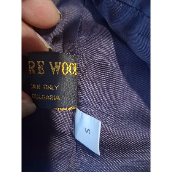 Vintage Y2K Giorgio Sant'Angelo Women's size Small Plaid Preppy Academia Vest - Picture 12 of 15